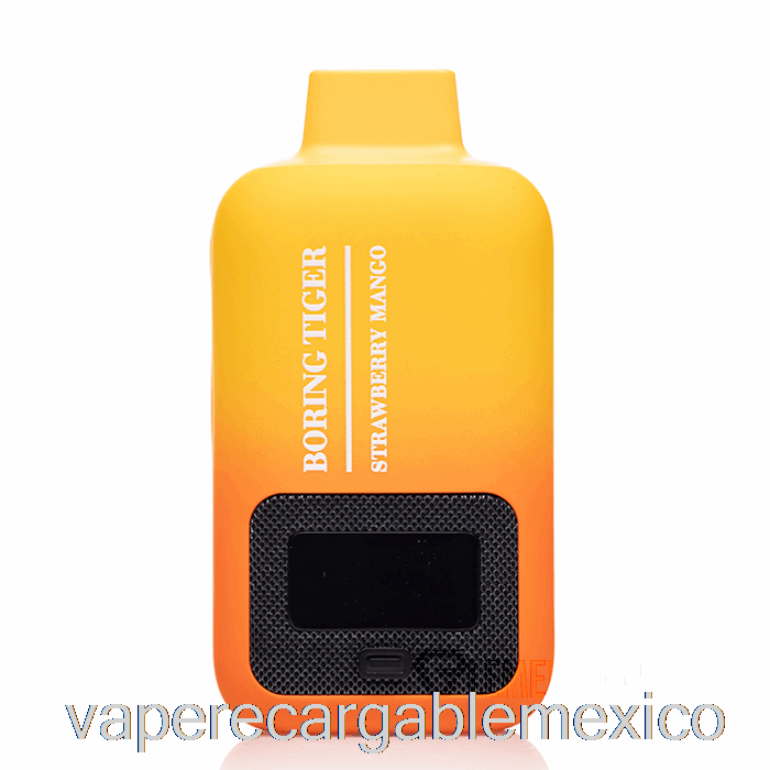 Vape Recargable Luffbar Aburrido Tigre 25000 Desechable Fresa Mango